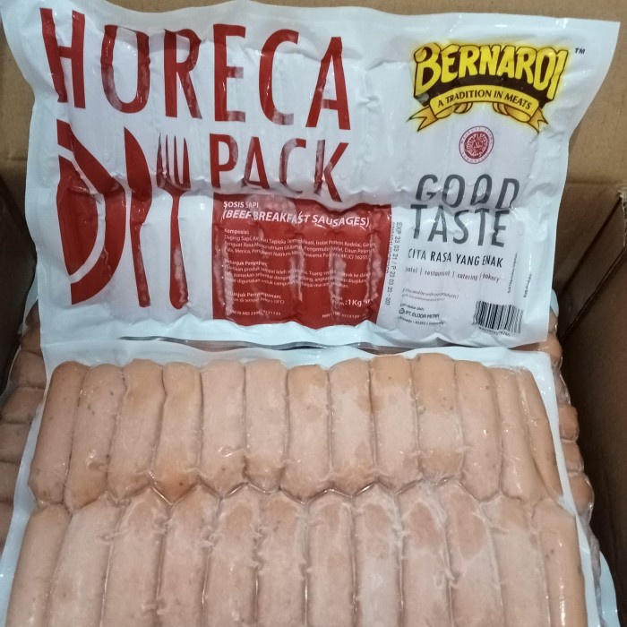 

Sosis sapi horeka 1kg