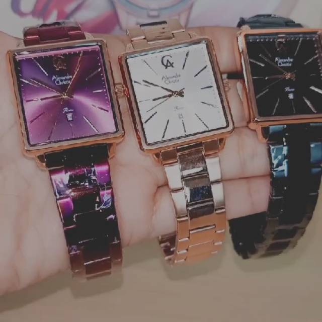 Jam Alexandre Christie cewek