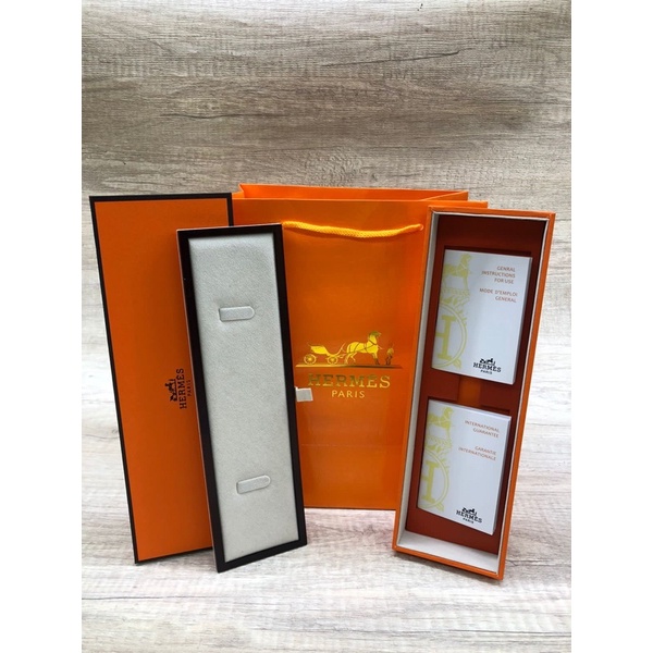 Kotak Box Jam Tangn Hermes Fullset