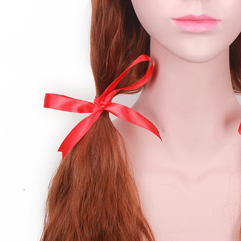 LOL-78 wig daily lolita rambut palsu jepang korea cosplay wavy blonde brown annabelle