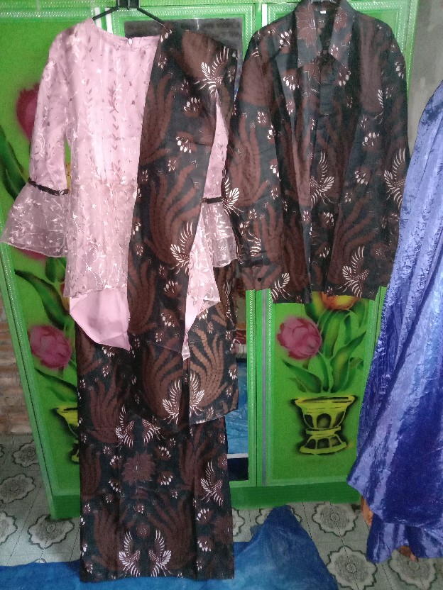 Shopashop Solo Batik Couple Syahnaz Tulle Mutiara - 5 Warna