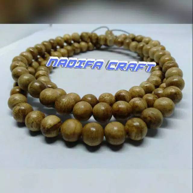 Tasbih Kayu Gaharu Papua Grade A 8mm