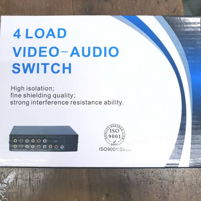 AV Switch in 4 out 1