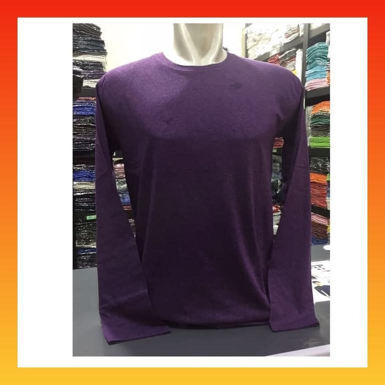 KAOS POLOS TWOTONE LENGAN PANJANG