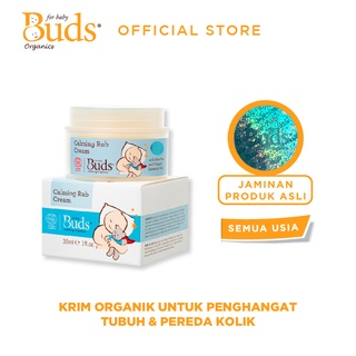 Image of Buds Organics Calming Tummy Rub Cream - Krim Penghangat Tubuh dan Pereda Kolik Bayi dan Anak