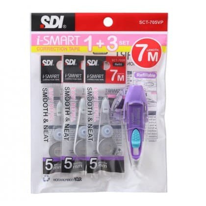 

Tipex Kenko - Refill Tipex Tombow - Correction Tape Correction Tape / Tip-X Kertas (5Mmx7M) I-Smart