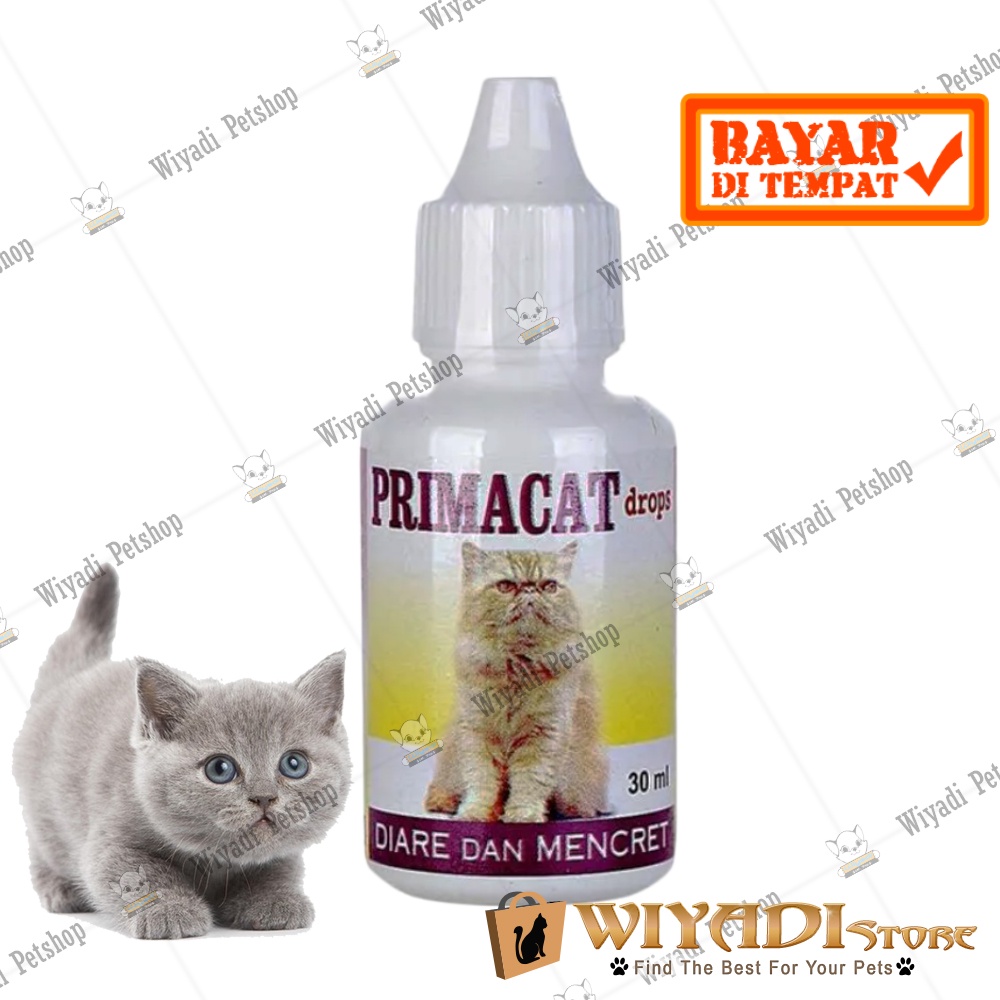 Primacat 30 ml - Obat Diare Kembung Mencret pada Kucing dan Kitten