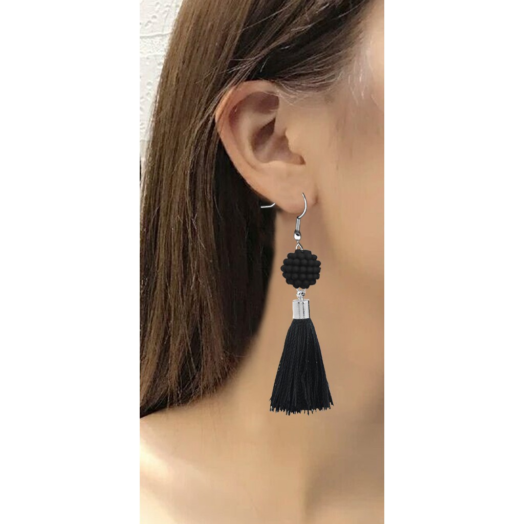 ANTING CANTOL WANITA KEKINIAN ALA KOREA MODEL KOMBINASI TASSEL 04