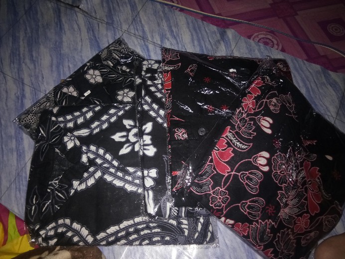 Maura Couple - Sania Ruffle Batik Couple Ori Ndoro Jowi Garansi Termurah Shopee - Batik Modern Solo