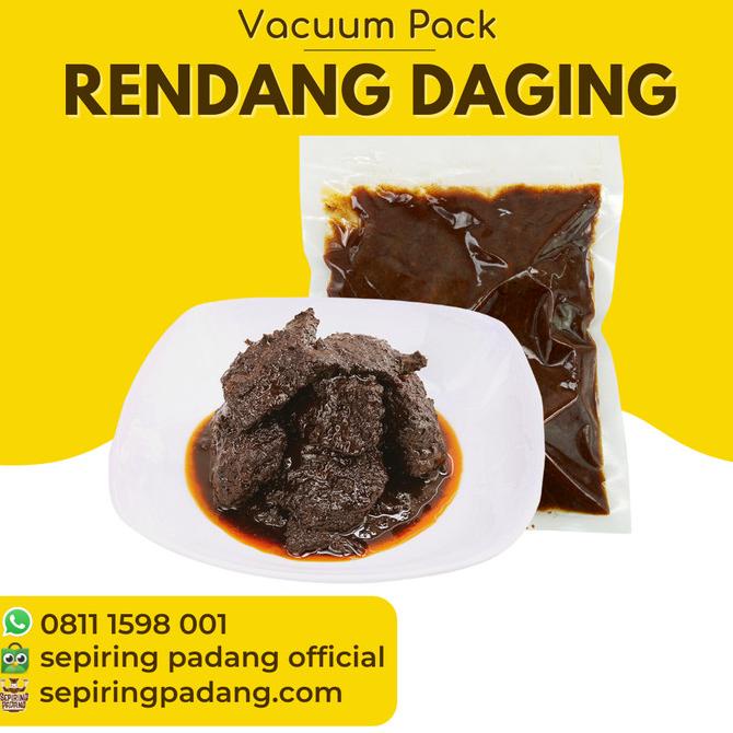 

Rendang Daging PADANG VACUUM PACK