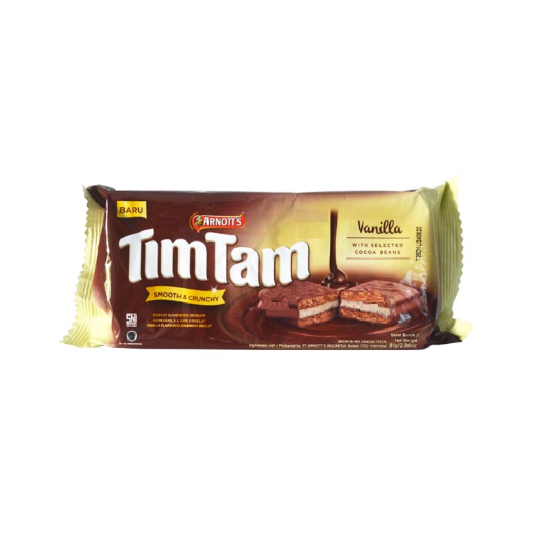 

ARNOTS Tim Tam Cokelat Vanila Kemasan 81gr