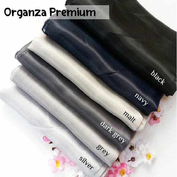 O1 KAIN ORGANZA PREMIUM KATALOG 2 LEBAR 150cm - harga per 0,5 meter