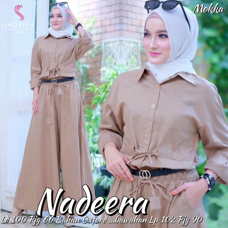 READY GAMIS SETELAN CASUAL NADEERA