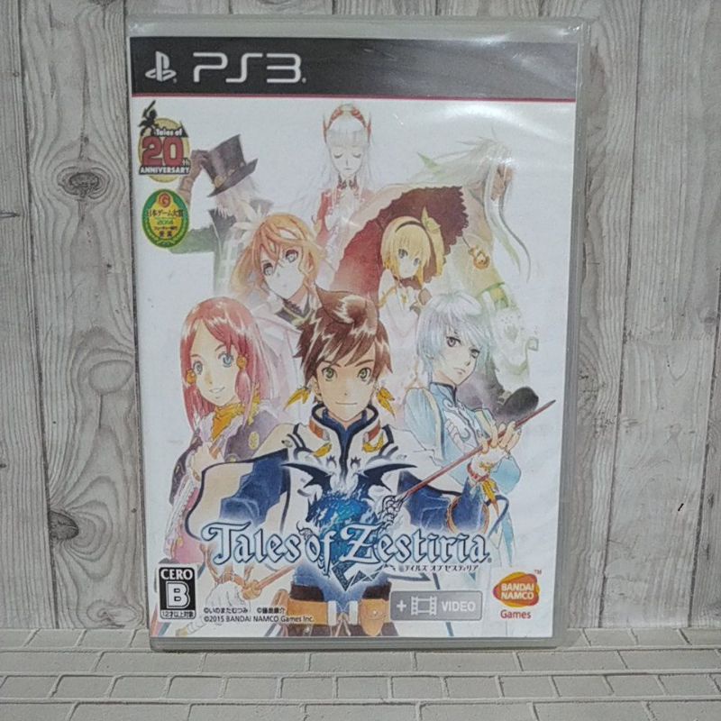 BD  KASET ORIGINAL PS3 TALES OF Zestiria Jpn Bahasa Jepang