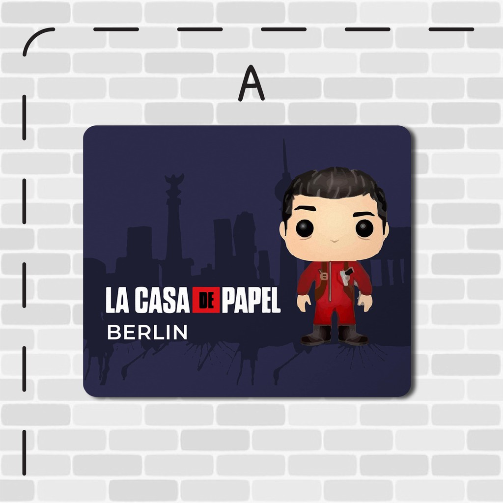 READY STOCK Custom Mousepad Money Heist La Casa De Papel (Premium)