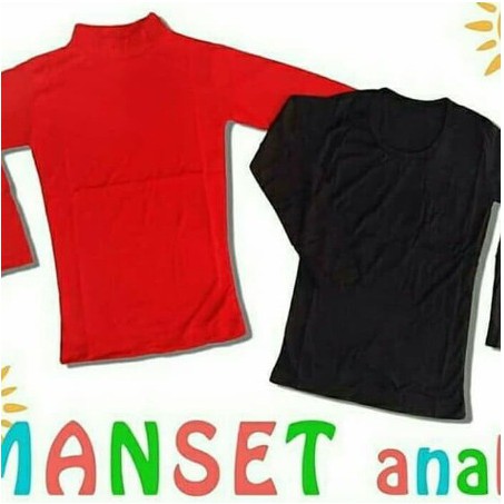 Manset Baju Anak Lengan Panjang Manset Anak - 5-8 Tahun Murah Bisa COD