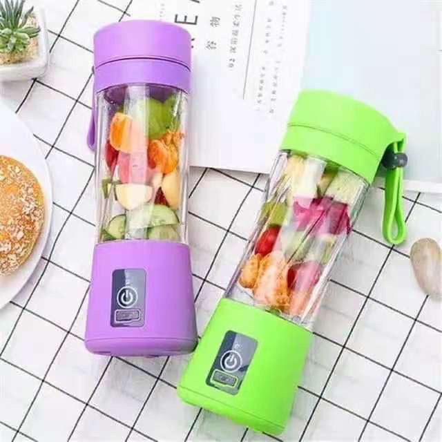 Blender Portable jus buah charge usb GSF 6 mata pisau/ blender Jus Shake ang Go / blender murah