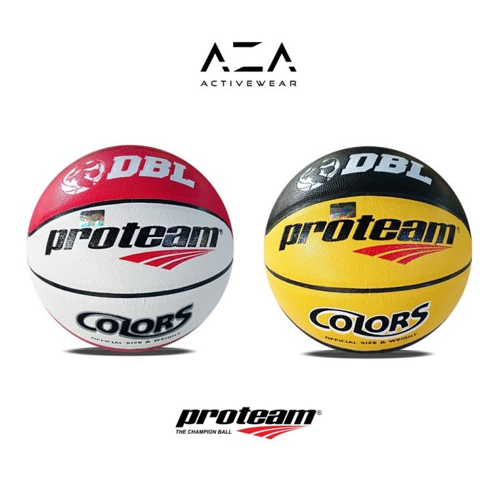 AZA Bola Basket Proteam Colors Edition (DBL Licensed)