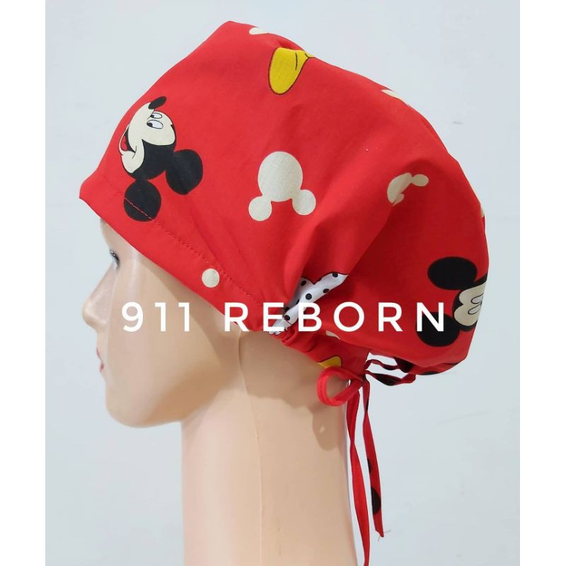 Head cap/headcap/ topi bedah/ surgical cap/ topi medis / topi dokter/ topi perawat