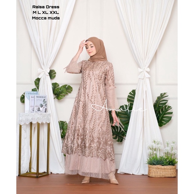 GAMIS PESTA MUSLIMAH