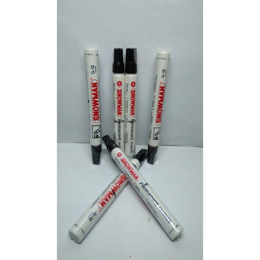 

SPIDOL SNOWMAN PERMANEN G-12 JAPAN/HITAM