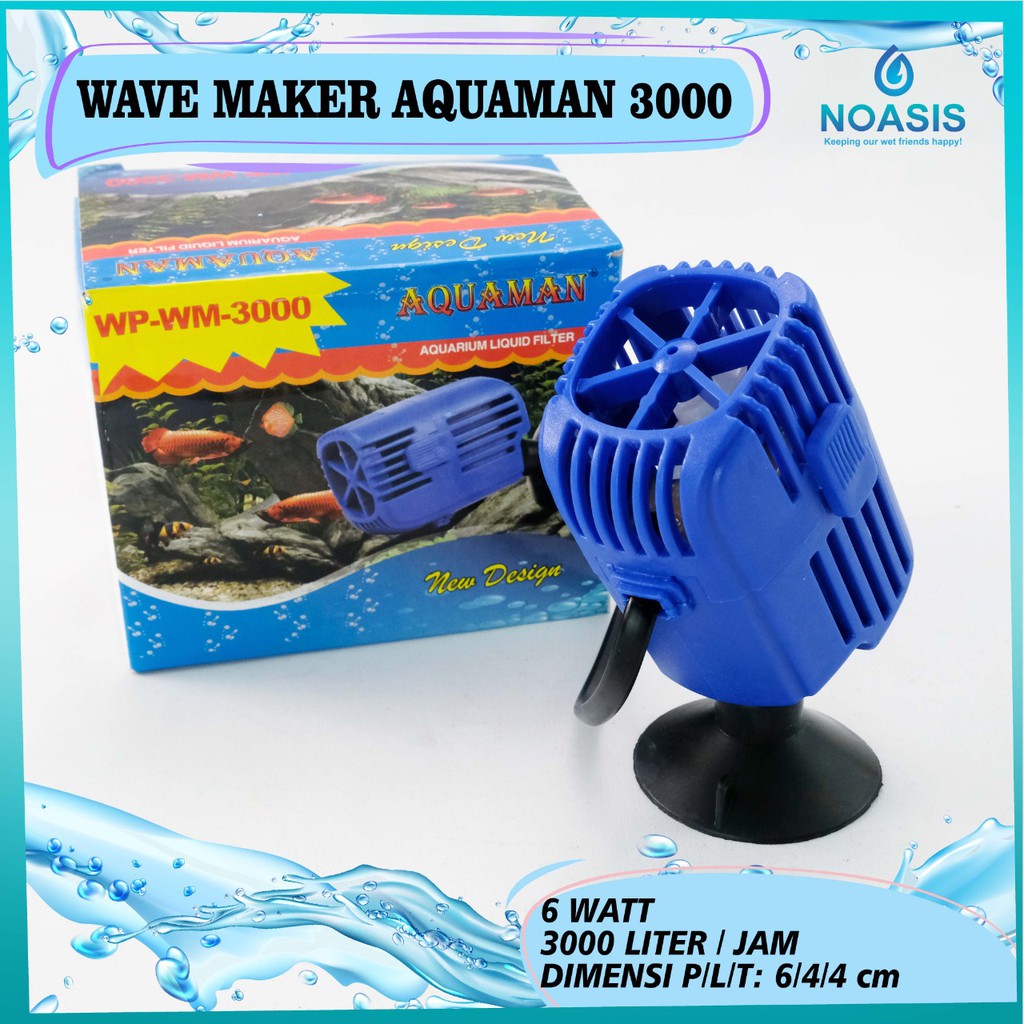 WAVE MAKER AQUARIUM RECENT AA WM 3000 PEMBUAT GELOMBANG