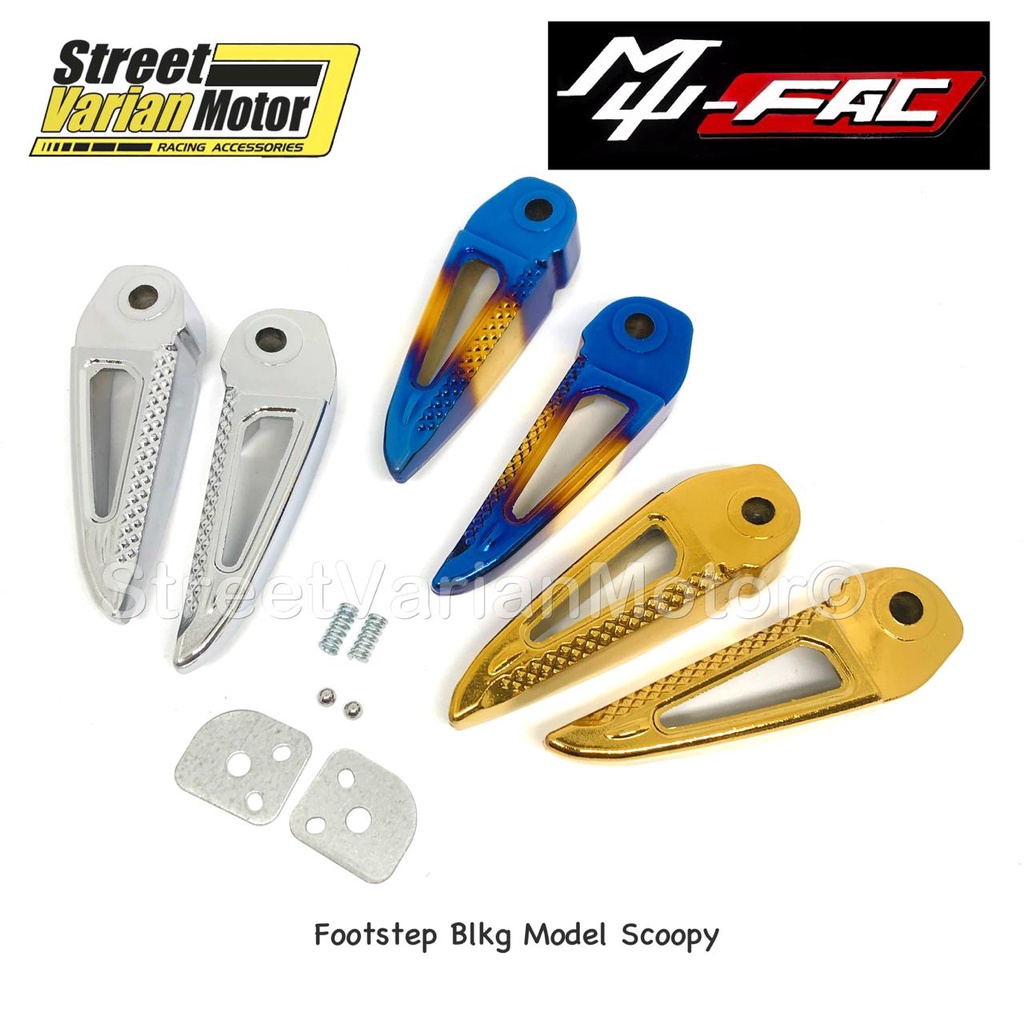 Footstep Belakang Variasi Universal Scoopy Beat Vario Mio Fino Dll