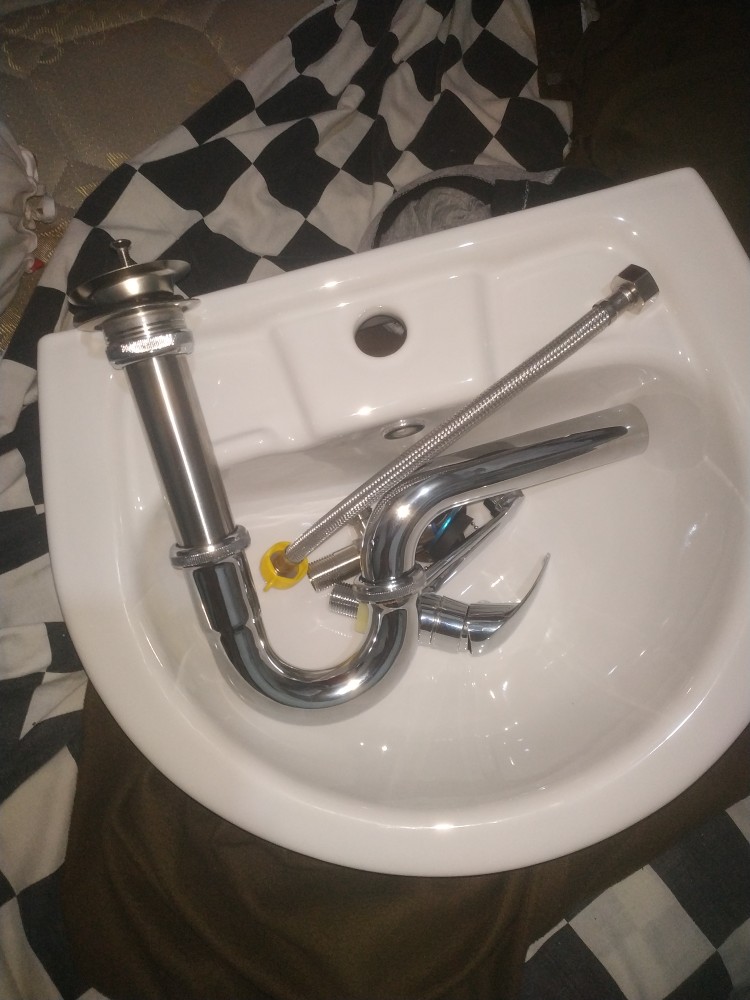 Paket Wastafel Triliun Lengkap /paket Wastafel Cuci Tangan Set