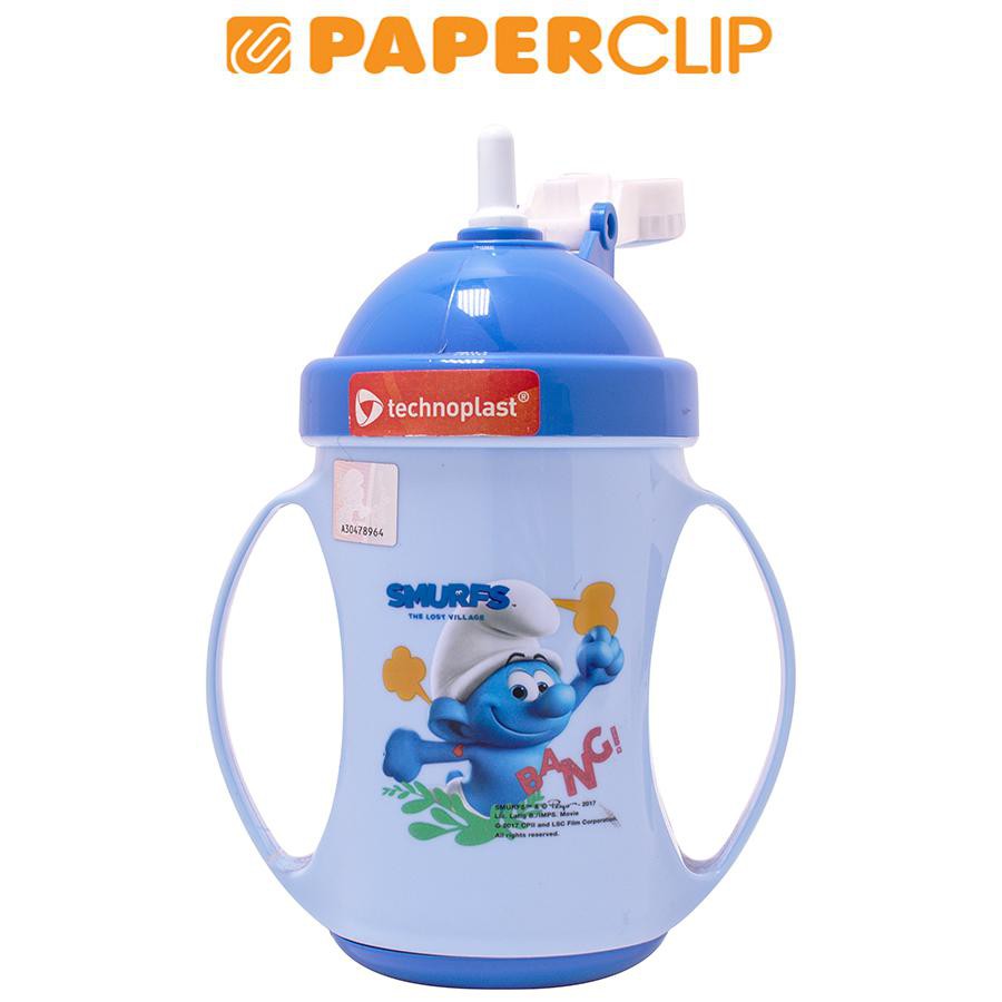 BOTOL MINUM SMURF TECHNOPLAST 350 ML M210.SMMV/48P