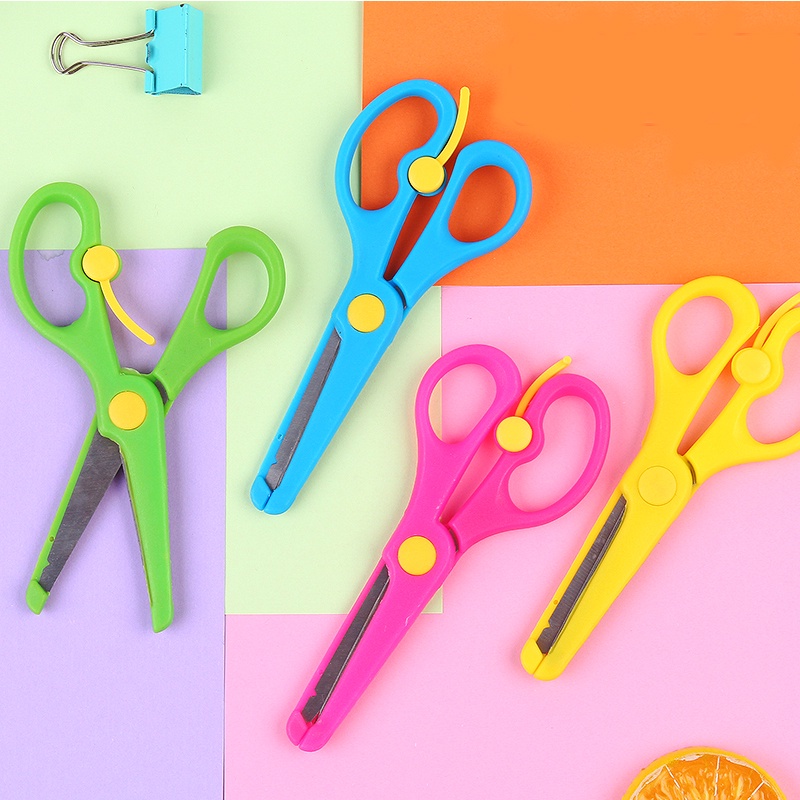 Gunting Kertas Elastis Handmade DIY Untuk Pelajar