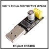 USB to Serial Adapter WiFi ESP8266 ESP01 ESP01S USB to TTL UART CH340