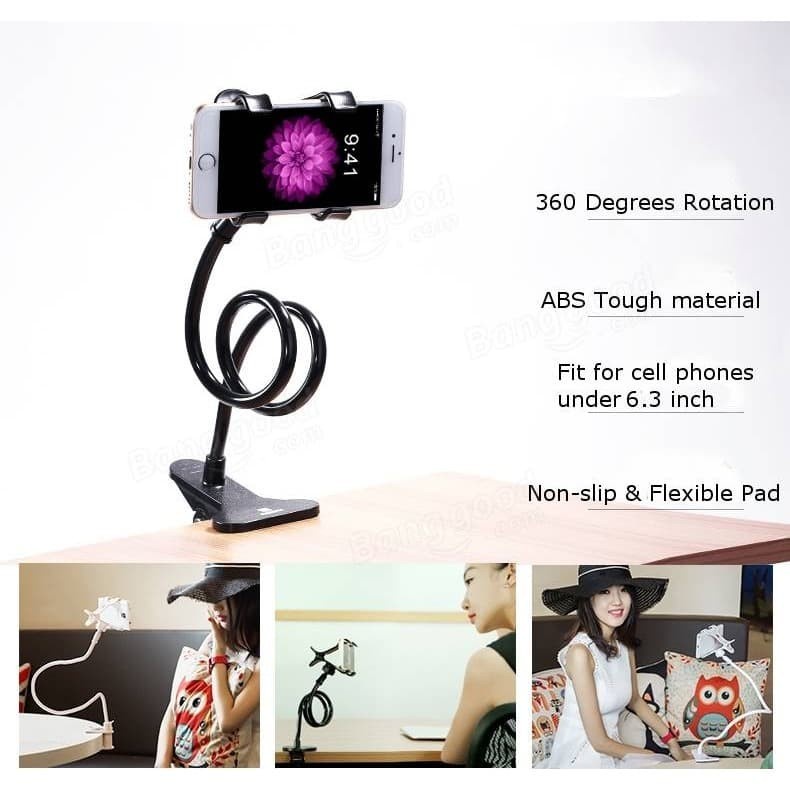 Remax  Lazy Stand Neck Phone Holder Clip Tongsis RM-C22