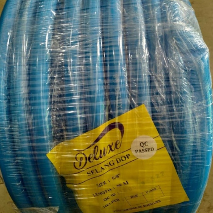 Selang Air Warna Dop 5/8 inch x 50 M Bahan Karet Tapi Lentur 16mm