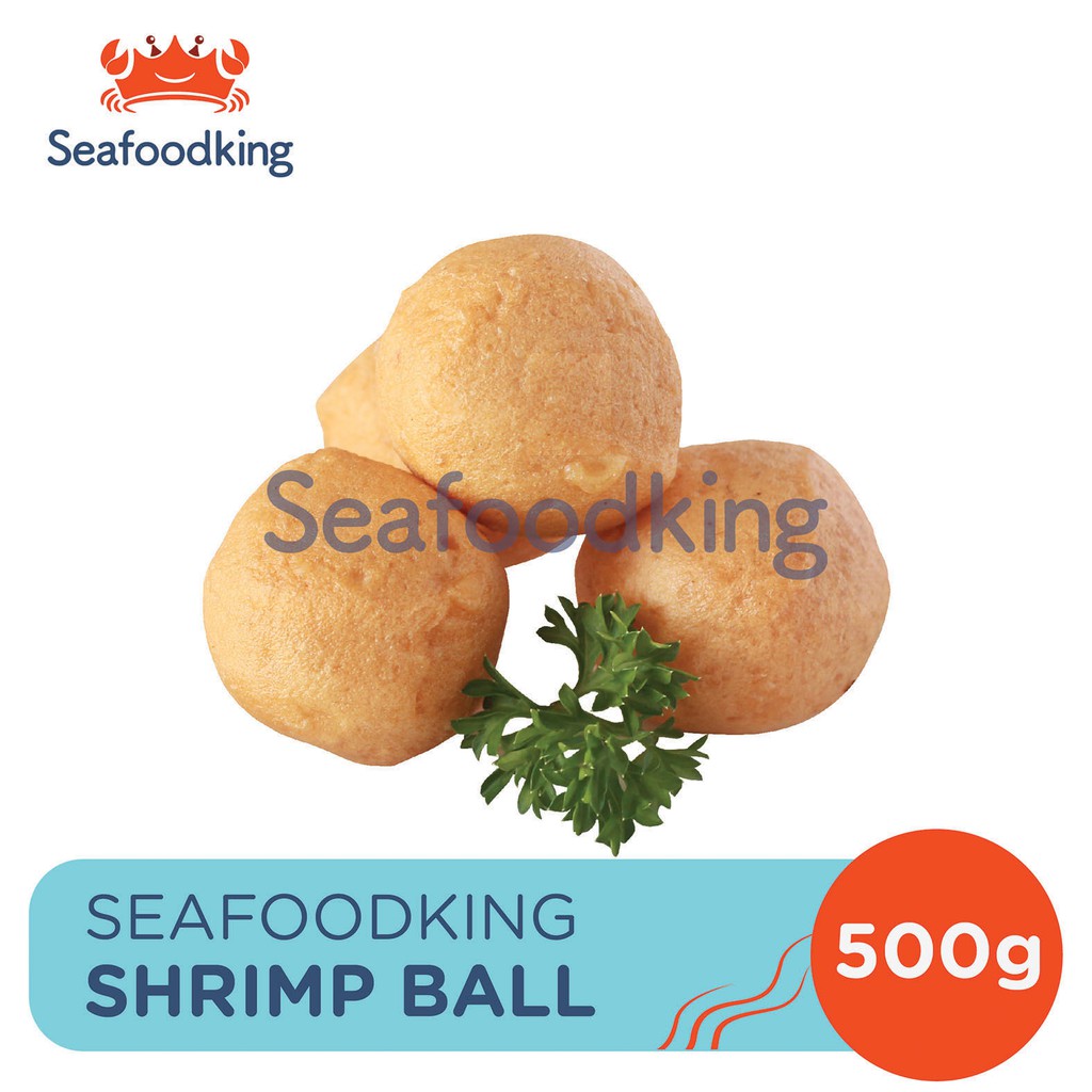 

Shrimp Ball Seafoodking (Bakso Ikan Rasa Udang) 500gr