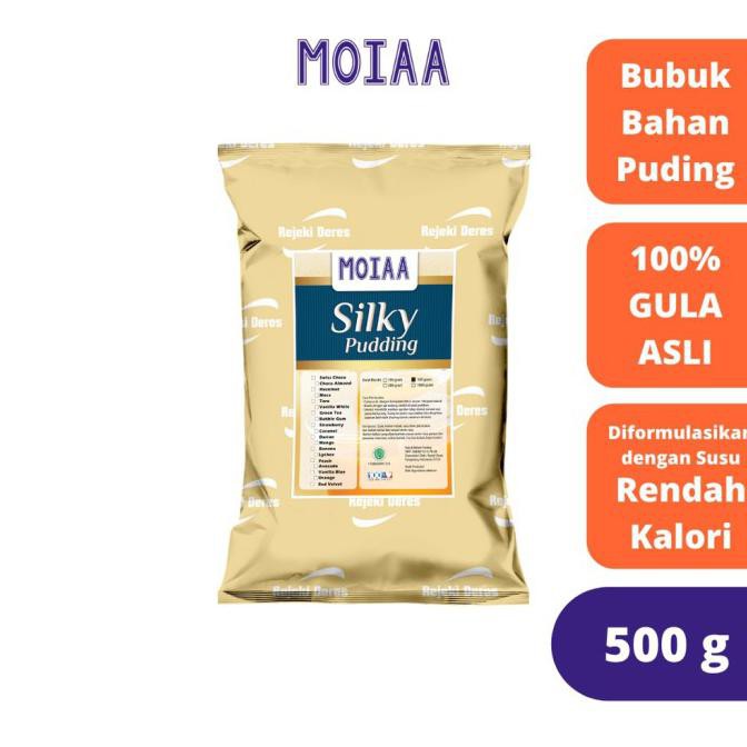 

Moiaa Silky Puding | Puding Sutra | Puding Susu | 500 gram TERMURAH Kode 800