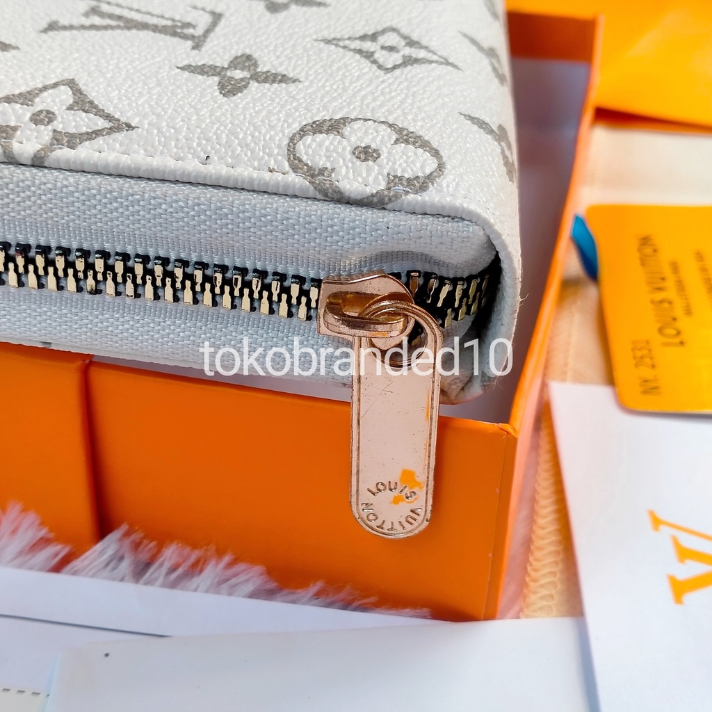 DOMPET PANJANG WANITA L*V RESLETING FREE BOX+PAPERBAG FULLSET