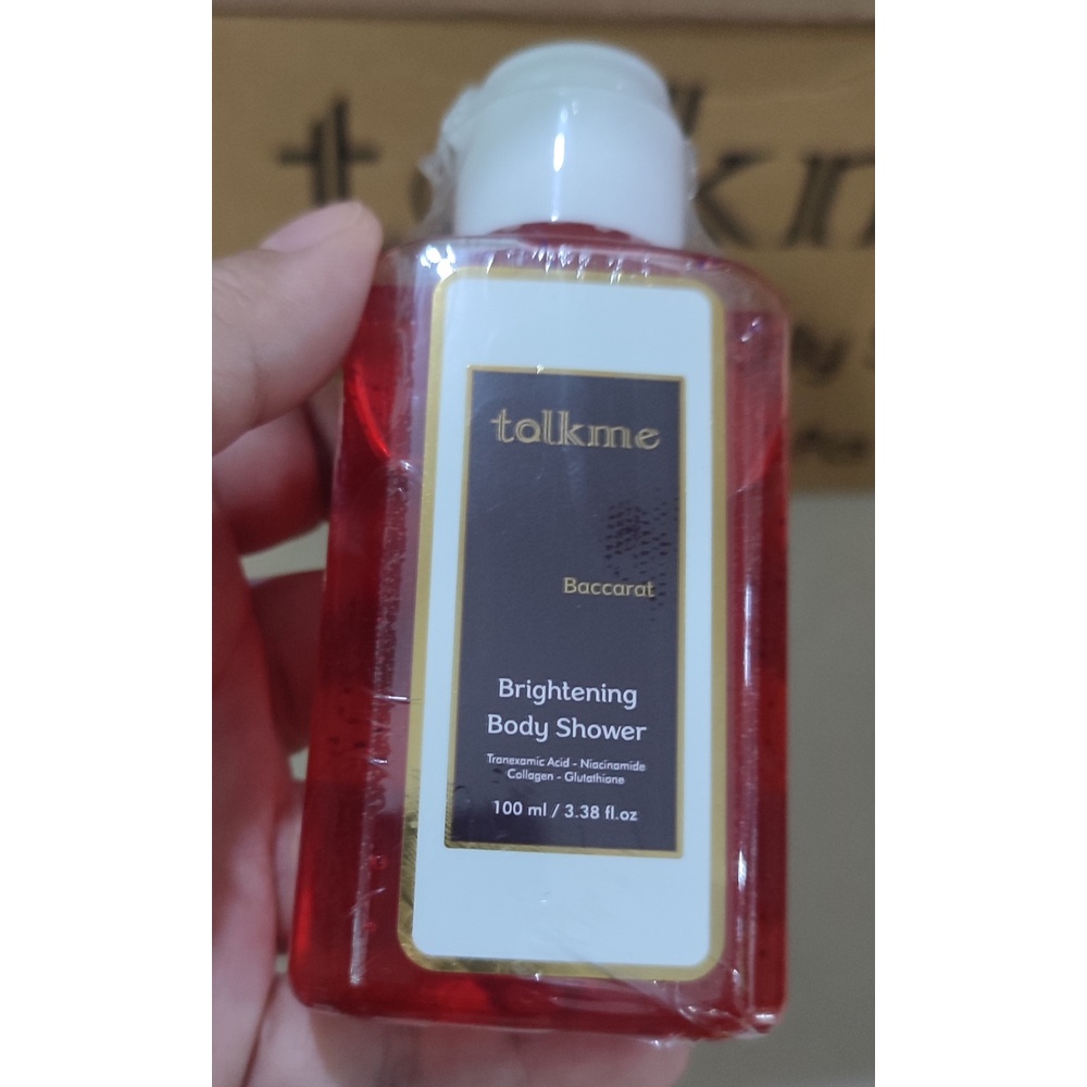 TALKME body wash 280ML dan 100ml body shower sabun cair ORIGINAL