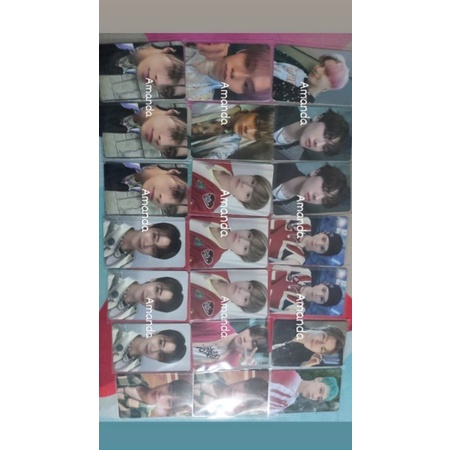 JEWEL UC UNIVERSE CARD JEWEL NCT 2021 JAEMIN JENO JAEHYUN HAECHAN MARK JISUNG JUNGWOO TAEYONG HENDER