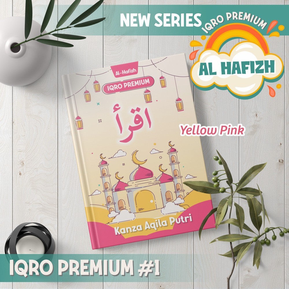 IQRO ANAK HARD COVER - IQRO CUSTOM NAMA FOTO