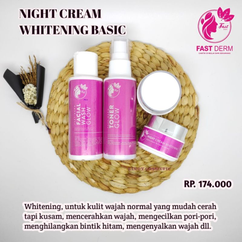 FAST DERM PAKET WHITENING BASIC