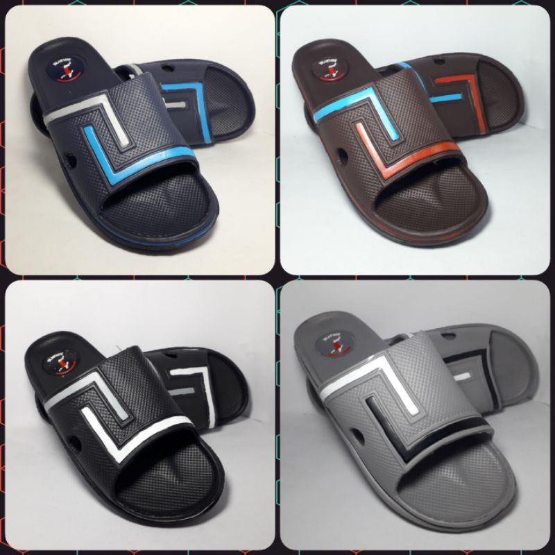 SANDAL KARET SLOP, SANDAL SLOP PRIA, SANDAL SELOP INKAYNI, SANDAL INKAYNI