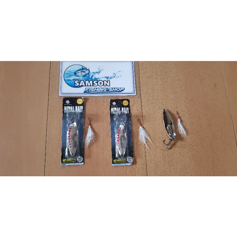 Jual umpan spoon umpan sendok silver 10 gr dan 15 gr warna silver kilat