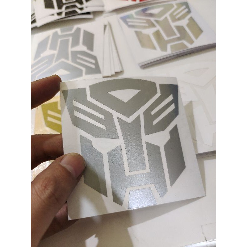 STICKER TRANSFORMERS 1 CUTTING