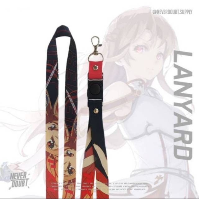 

Lanyard Asuna AOVxSAO (Gantungan Kartu -Name Tag)