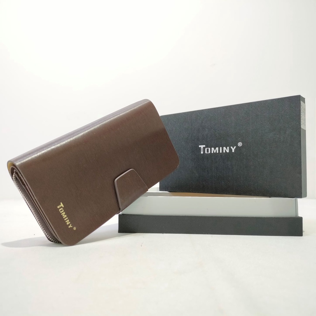 Dompet TOMINY Dompet Kulit Asli Model Panjang Import 0017/0017-1