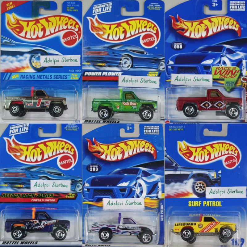 hotwheels hot wheels power plower surf patrol attack pack series landcaping tree trimming mulching b