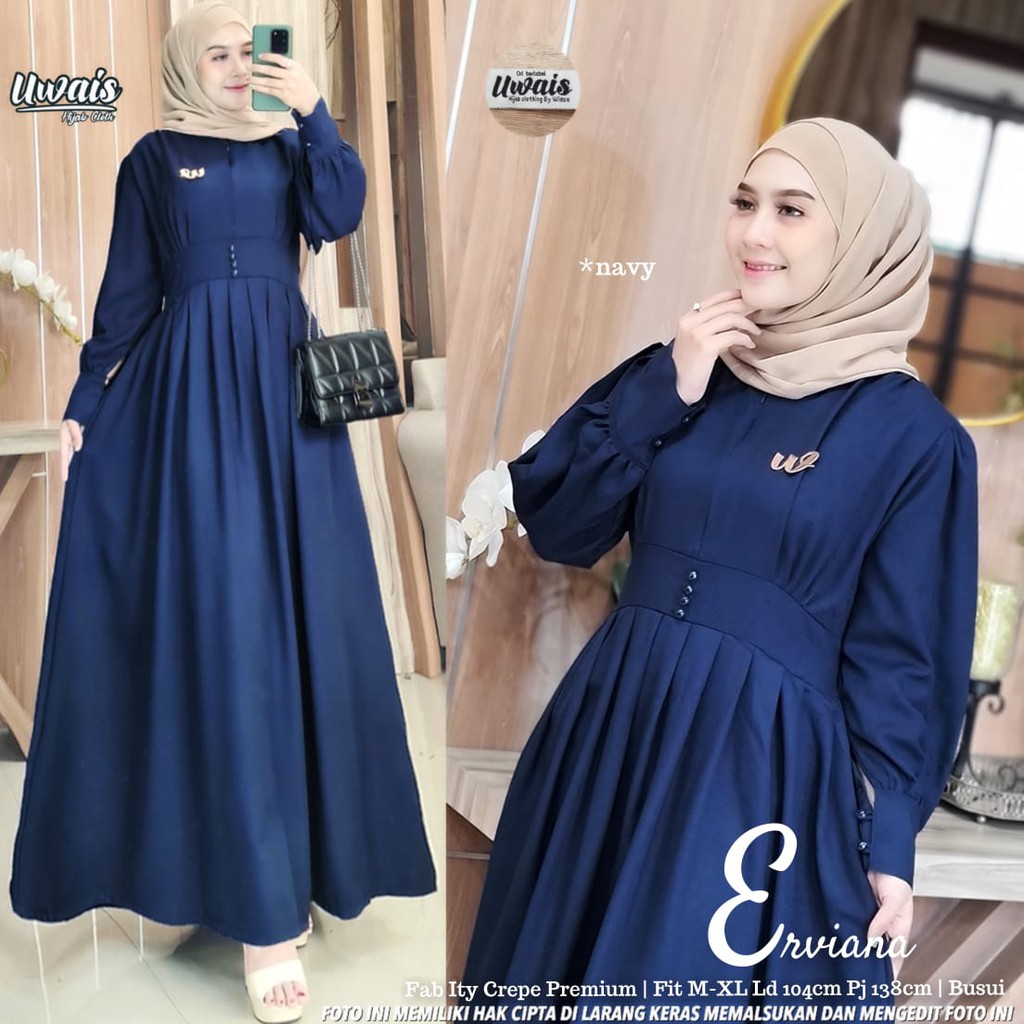UWAIS GAMIS ORIGINAL | ERVIANA DRESS NEW ARRIVAL