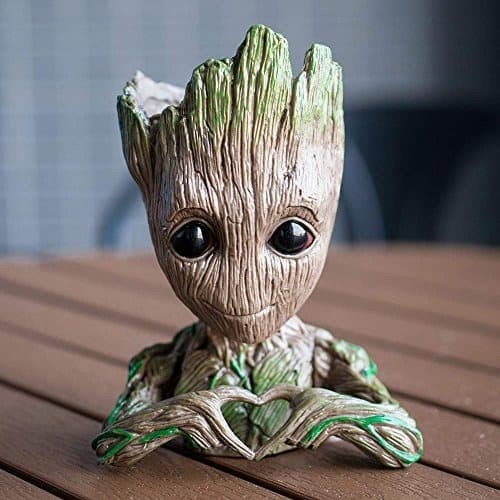 

Baby Groot Guardian of Galaxy Avengers Flower Pot Bunga tempat pen