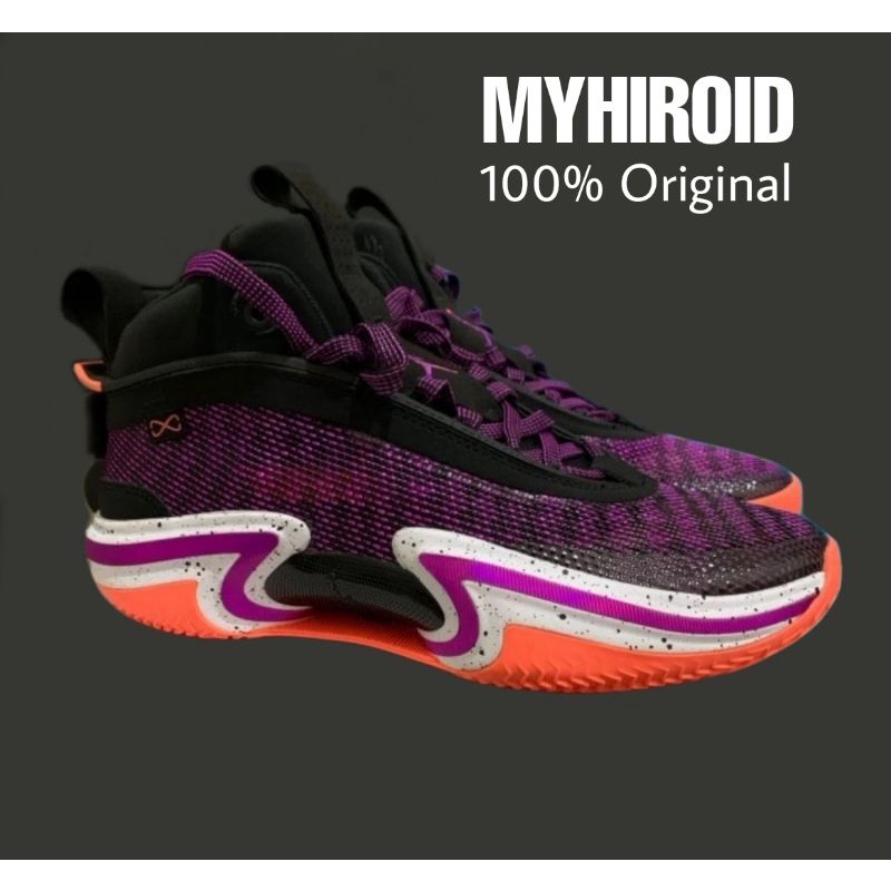 Sepatu Basket Air Jordan XXXVI First Light Court Purple Air Jordan 36