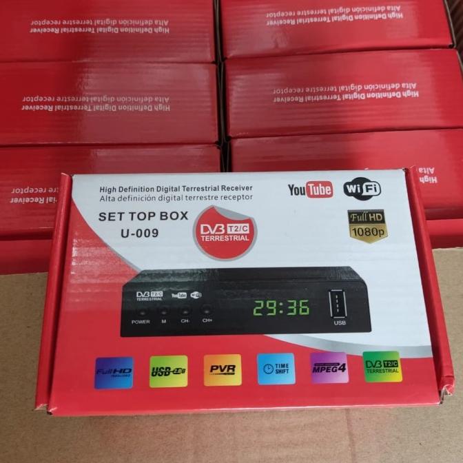 STB DNMR Receiver TV DIGITAL Set Top Box DVB T2 Tuner